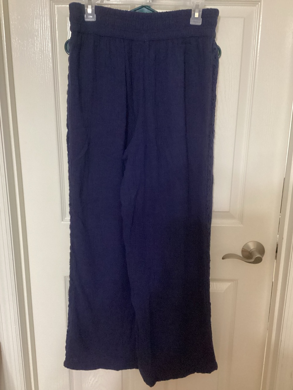 Aerie Navy Summer Reset Trouser Women’s Medium Like New